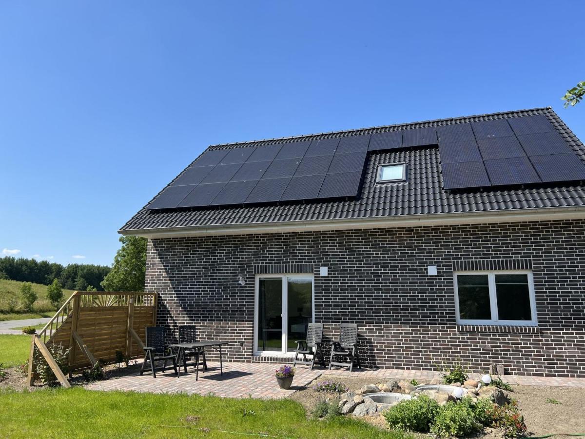 Ferienwohnungen Ebbe Und Flut - Niedrigenergiehaus Elpersbüttel Eksteriør bilde